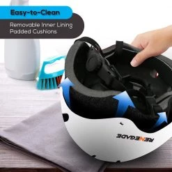 Hurtle Sports Safety Helmet HURTSHLWH