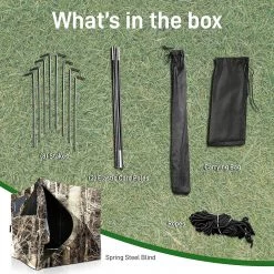 Serenelife Sports & Outdoors Care Taker Ground Blind SLHT49