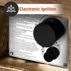 Serenelife Propane Gas Fire Pit SLCNX76