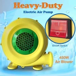 Serenelife Sports & Outdoors Inflatable Bounce Water Slide SLIS910