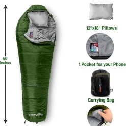 SereneLife Sleeping Bag