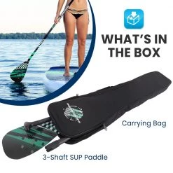 Serenelife Sports & Outdoors 3-Shaft SUP Paddle SLPADDLE20