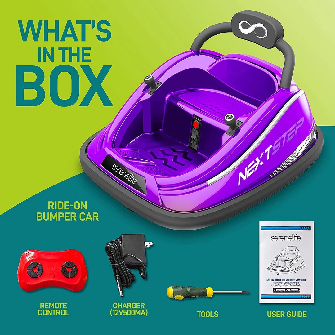 Serenelife 360° Spinning Kids Bumper Car Toys & Drones 14 Serenelife 360° Spinning Kids Bumper Car Toys & Drones