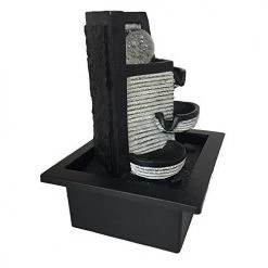 SereneLife Electric Water Fountain Decor SLTWF72LED Home & Lighting