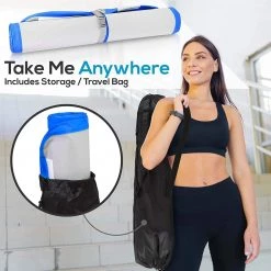 SereneLife Inflatable Air Tumbling Mat 13 Ft SLGM4BL Sports & Outdoors