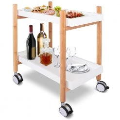 Serenelife Home & Lighting Serving Cart SLSRVCRT400