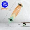 Serenelife Canadian Maple Deck Skateboard