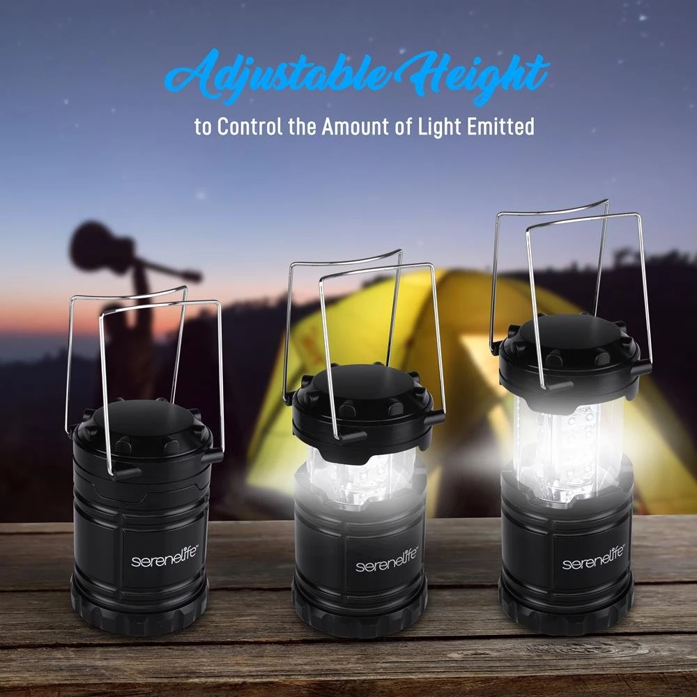 SereneLife Sports & Outdoors LED Camping Lantern SLCL45 4 SereneLife Sports & Outdoors LED Camping Lantern SLCL45