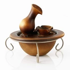 SereneLife Electric Water Fountain Decor SLTWF30 Home & Lighting