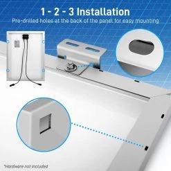 SereneLife Camping & Outdoor Portable Mono Solar Panel Starter Kit SLSPNL10 11 SereneLife Camping & Outdoor Portable Mono Solar Panel Starter Kit SLSPNL10