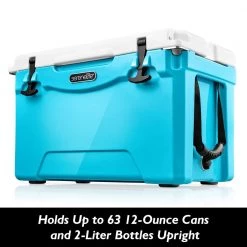 Serenelife Portable Cooler Box SLCB35BL Sports & Outdoors