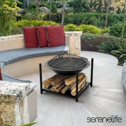 Serenelife Outdoor Fire Pit SLCARFP54