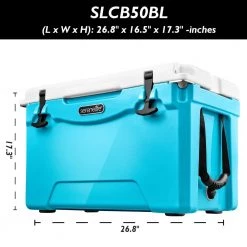 Serenelife Sports & Outdoors Portable Cooler Box SLCB50BL