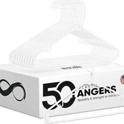 Serenelife Sports & Outdoors Plastic Clothes Hangers SLHPL55