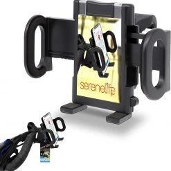 Serenelife Golf Push Cart GPS Holder SLGZGPSH