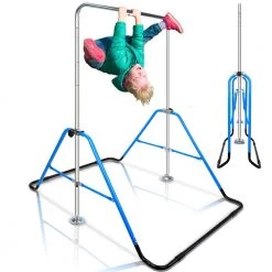 Serenelife Safely Fun Gymnastics Bar SLGYMBAR100BL Sports & Outdoors