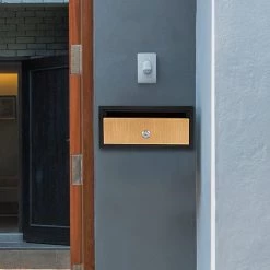 SereneLife Home & Lighting Indoor/Outdoor Wall Mount Locking Mailbox SLSFE31