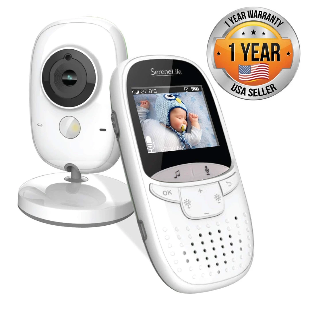 SereneLife Baby Video Monitor System SLBCAM11 2 SereneLife Baby Video Monitor System SLBCAM11