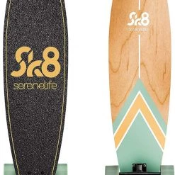 Serenelife Canadian Maple Deck Skateboard