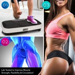 Hurtle Sports & Outdoors Core Fitness Training Vibration Machine HURVBTR36