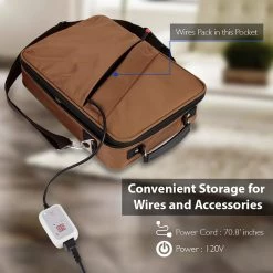 SereneLife Electric Spa Hot Stones Massager PSLMSGST40