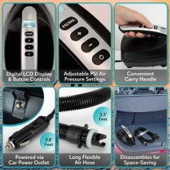 SereneLife Digital Electric Air Pump Compressor SLPUMP20 Sports & Outdoors 9 SereneLife Digital Electric Air Pump Compressor SLPUMP20 Sports & Outdoors