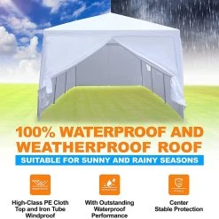 Serenelife Tools & Garden Party Tent Commercial Instant Shelter SLTET30