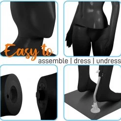 Home & Lighting SereneLife Adjustable Female Mannequin