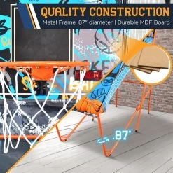 Serenelife Single Shot Basketball Arcade Game Sports & Outdoors