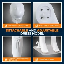 Serenelife Kid Torso Dress Form Mannequin SLMAQKDSK Home & Lighting