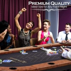 Serenelife Poker/Casino Game Table SLPT720