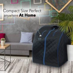 SereneLife Portable Personal Steam Sauna SLISAU20BK Health & Beauty