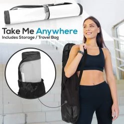 SereneLife Sports & Outdoors Inflatable Air Tumbling Mat 9.8ft SLGM3KB