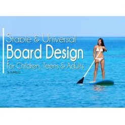 SereneLife Sports & Outdoors Thunder Wave SUP Inflatable Paddle Board