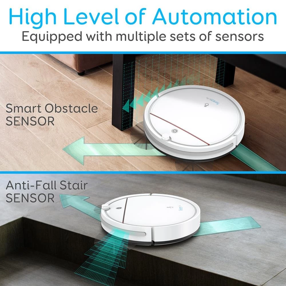 Serenelife Home & Lighting Smart Robot Vacuum Cleaner PUCRCX10 4 Serenelife Home & Lighting Smart Robot Vacuum Cleaner PUCRCX10