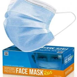 SereneLife 3-Layer Disposable Face Masks SLKDPLY50 Health & Beauty