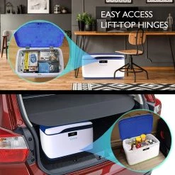 SereneLife Security Locking Storage Container Bin SLSBIN10