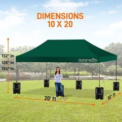Serenelife Sports & Outdoors Tent Commercial Instant Shelter 42 Serenelife Sports & Outdoors Tent Commercial Instant Shelter