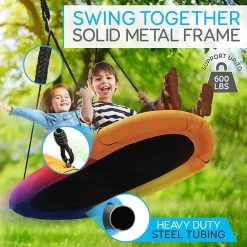 Serenelife Oval Swings Sports & Outdoors
