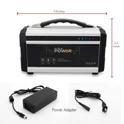 SereneLife Rechargeable Battery Portable Power Generator SLSPGN30