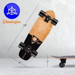 Serenelife Sports & Outdoors Canadian Maple Deck Skateboard 6" 26 Serenelife Sports & Outdoors Canadian Maple Deck Skateboard 6