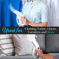 SereneLife Portable Handheld Fabric Steamer PSTMH17 Home & Lighting