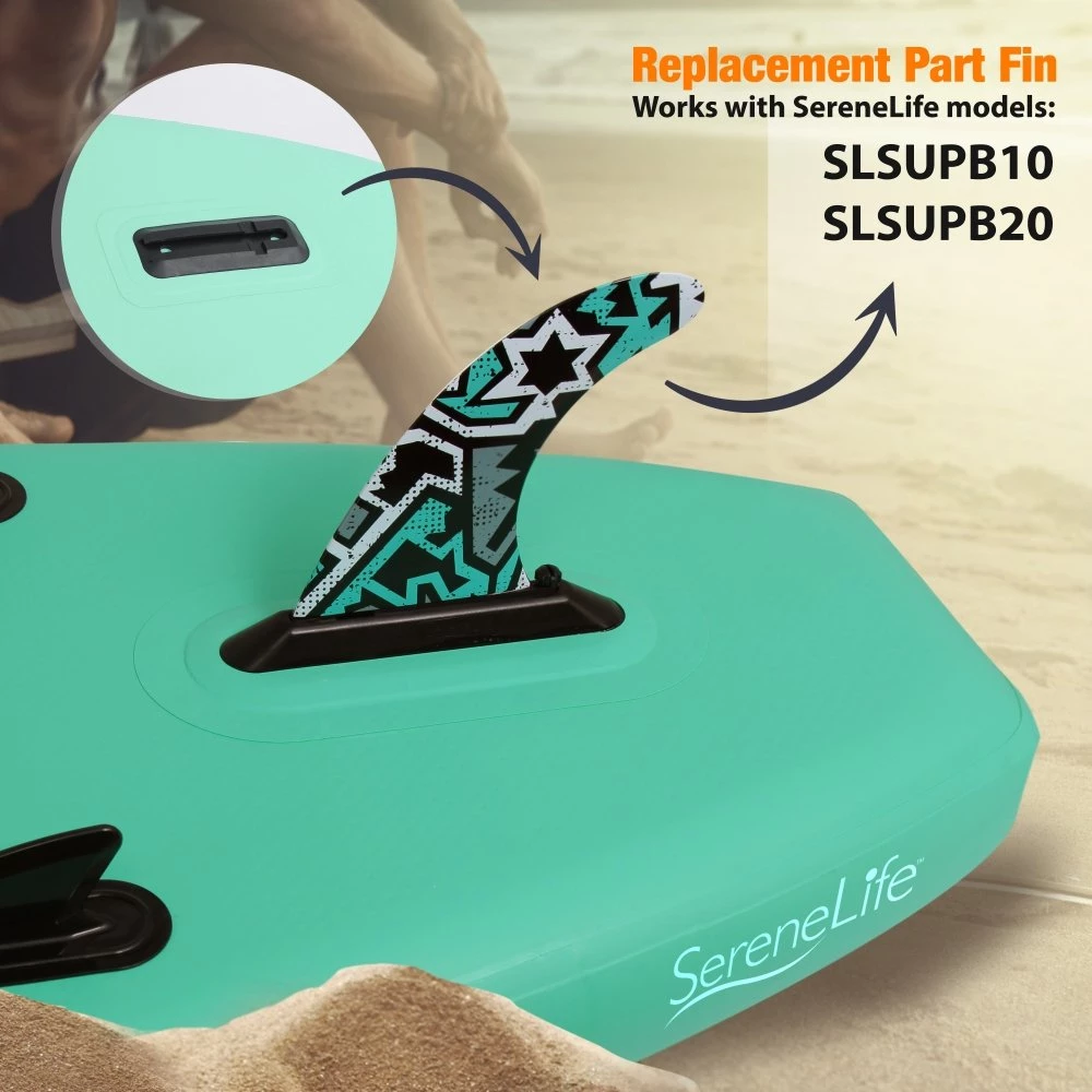 SereneLife PRTSLSUPFIN Free-Flow Replacement Water Center Fin 4 SereneLife PRTSLSUPFIN Free-Flow Replacement Water Center Fin