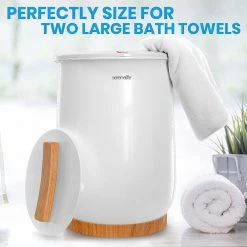 Serenelife Bucket-Style Towel Warmer SLTLW100