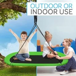 Serenelife Oval Swings Sports & Outdoors