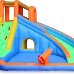 Serenelife Sports & Outdoors Inflatable Bounce Water Slide SLIS910
