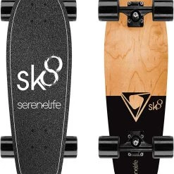Serenelife Sports & Outdoors Canadian Maple Deck Skateboard 6" 25 Serenelife Sports & Outdoors Canadian Maple Deck Skateboard 6
