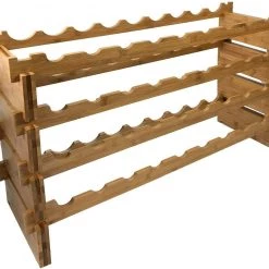 Serenelife Home & Lighting Stackable Wine Storage Rack SLWMDSF200