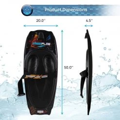 SereneLife Free-Flow Water Sport Kneeboard SLKB20 10 SereneLife Free-Flow Water Sport Kneeboard SLKB20