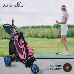Serenelife Sports & Outdoors 3-Wheel Golf Electric Trolley SLGZELEC 14 Serenelife Sports & Outdoors 3-Wheel Golf Electric Trolley SLGZELEC